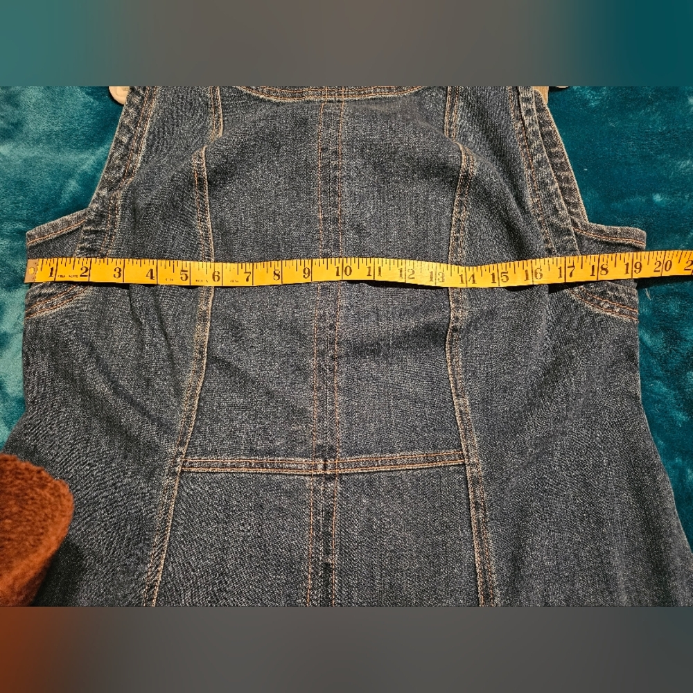 Anthrpologie Women's Blue Denim Dress Sz 1x - Picture 9 of 15